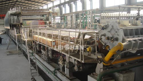 Fourdrinier Paper Machine Forming Section