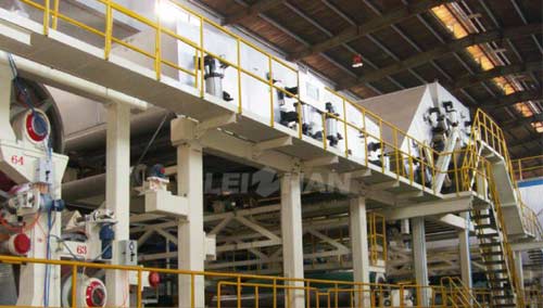 white coated paper making machine