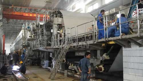 high grade culture paper making machine