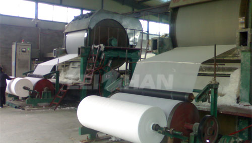 toiet roll manufacturing machine