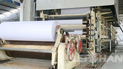 paper roll making machine
